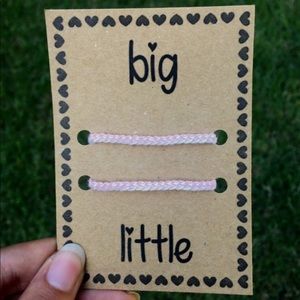 Set of Big & Little Bracelets | Phi Mu